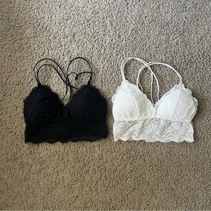 2 Gilly Hicks bralette size XS